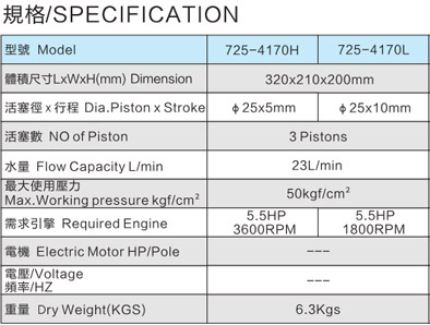 725-4170h-725-4170L 免黄油动力喷雾机